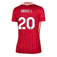 Camiseta Liverpool Diogo Jota #20 Primera Equipación Replica 2024-25 para mujer mangas cortas